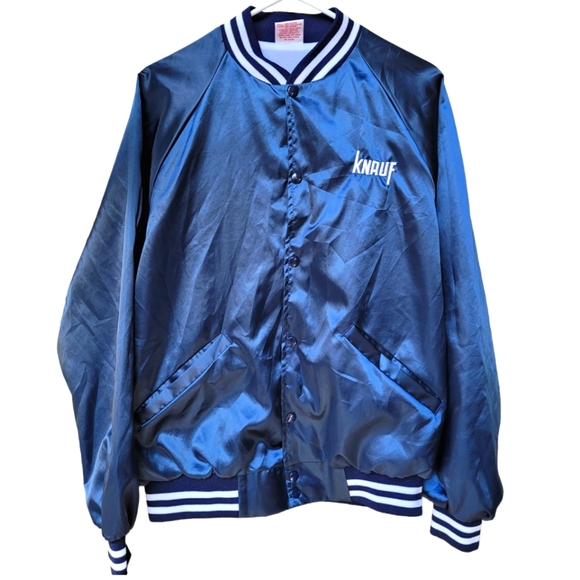 Cardinal Vintage Satin Jacket Size L - Picture 1 of 16